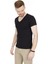 V Yaka T Shirt Erkek T SHİRT 54154 3