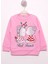 Kız Çocuk Best Friend Baskılı Pamuklu Sweatshirt 1