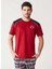 3240 Erkek Pijama Takımı - Bordo 1