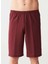 3258 Üçlü Erkek Pijama Takımı - Bordo 2