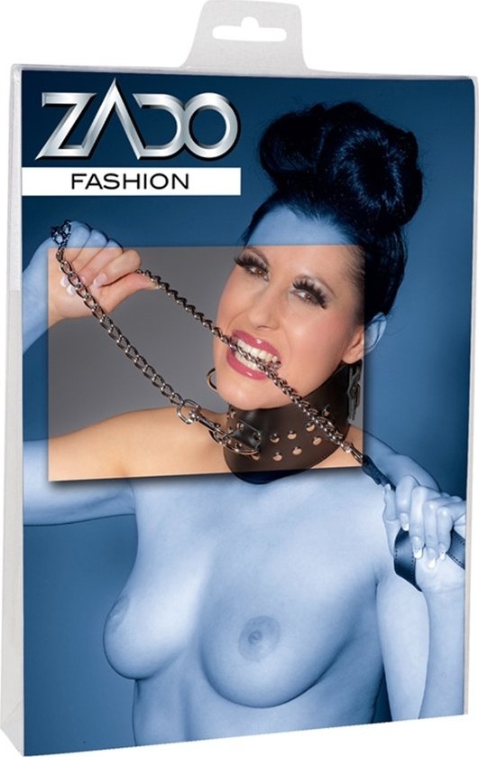 Zado Deri Tasma Zinciri Bdsm Fetiş görsel 4