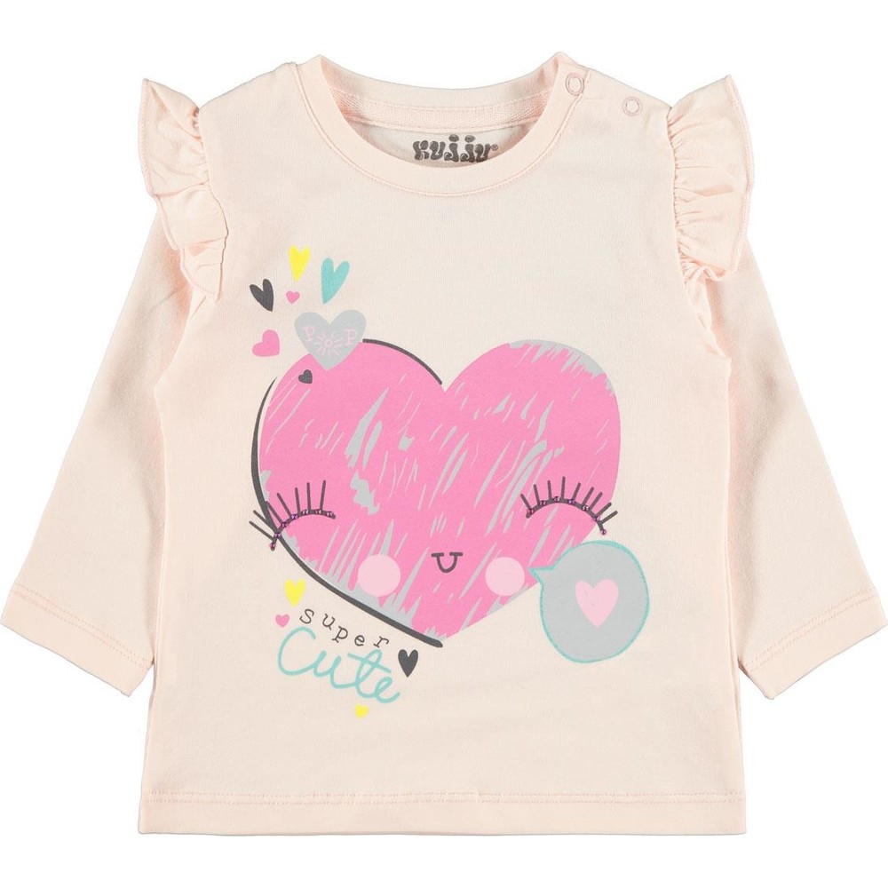 Kujju Kız Bebek Sweatshirt 618 Ay Somon Fiyatı Kujju Kız Bebek Sweatshirt 618 Ay Somon Fiyatı