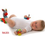Sozzy Çıngıraklı Bebek Bileklik ve Çorap Seti K2414