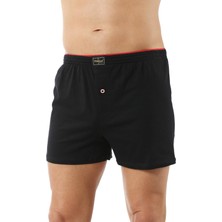 Özkan 0041 Erkek Şardonlu Boxer Siyah XXL