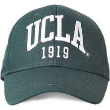 Ucla Yeşil Baseball Cap Nakışlı Erkek Şapka