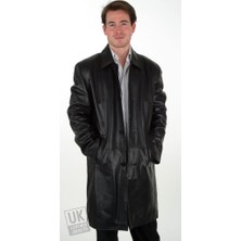 Derimont Deri Deri Palto Ceket 3/4 Saint