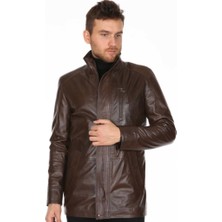 Derimont Deri Erkek Düz Model Deri Kaban