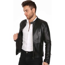 Derimont Deri Erkek Sportif Deri Mont