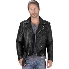 Derimont Deri Erkek Kemerli Model