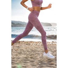 Yeni Inci Kamuflaj Bilek Boy Fitness Spor Giyim Tayt S214