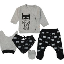 Bebegen Gri NewBatinTown 5'li Hastane Çıkış Seti