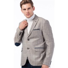 Dewberry C7855 Erkek Ceket Kahverengi
