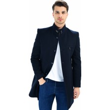 PLT8367 DEWBERRY ERKEK PALTO-LACİVERT