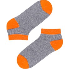 Penti Çok Renkli Erkek Çocuk Neon Striped 2'li Patik Çorap