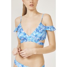 Penti Baskılı Hawai Tee Bikini Üstü