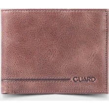 Guard Leather Guard Derideposu Deri Klasik Erkek Cüzdanı / 171 Kahverengi - Grazy