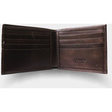 Guard Leather Guard Derideposu Deri Klasik Erkek Cüzdanı / 171 Kahverengi - Grazy