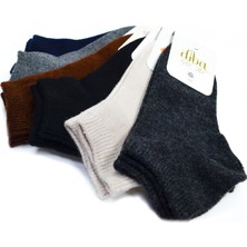 Diba 6 Adet Lambswool Yün Kadın Kışlık Patik Çorap
