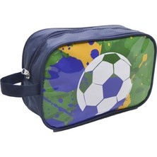 Lıonesse 8340 Seyahat Tipi Futbol Topu Figurlu Erkek Traş Çantası