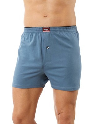 Özkan 0041 Erkek Şardonlu Boxer Mavi XL