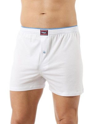 Özkan 0041 Erkek Şardonlu Boxer Beyaz L