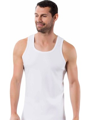 Özkan 0058 Tk Erkek Ribana Sporcu Atlet XL Beyaz Erkek