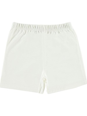 Kujju Bebek Şort 3-18 Ay Ekru
