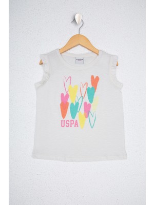 U.S. Polo Assn. Kız Çocuk T-Shirt 50218943-VR184