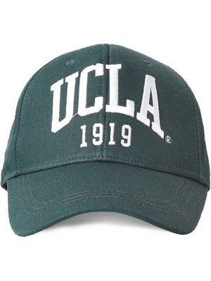Ucla Yeşil Baseball Cap Nakışlı Erkek Şapka