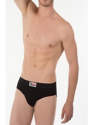 Kom Sporcu Koton Modal Erkek Külot Ariel 2'li Slip