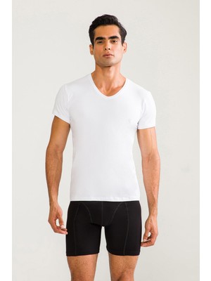 D'S Damat Erkek Beyaz Fanila