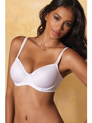 Yeni Inci Düz Balenli Kaplı Ince Askı Desteksiz Sütyen 6010