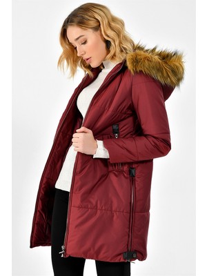 Dewberry Z6590 Kadın Kaban