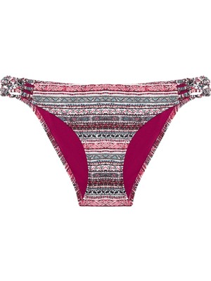 Penti Baskılı Sahra Macrame Bikini Altı