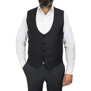 Mentor Regalo 50257 Büyük Beden Yelek Erkek Füme