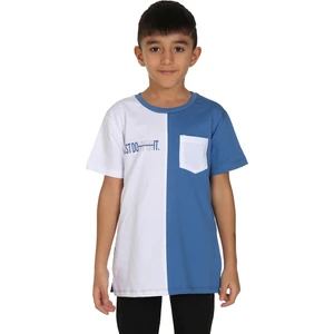 Erkek Çocuk Cepli Arka Baskılı T-Shirt