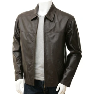 Deri Erkek Ceket Harrington