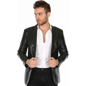 Deri Erkek Spor Deri Ceket