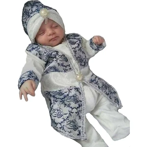 Tuğra Laci Gümüş Şehzade Erkek Bebek Mevlüt Takımı