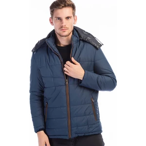 M8623 Lacivert Erkek Mont