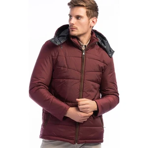 M8623 Bordo Erkek Mont