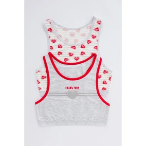 Çok Renkli Teen Heart 2'li Spor Atlet