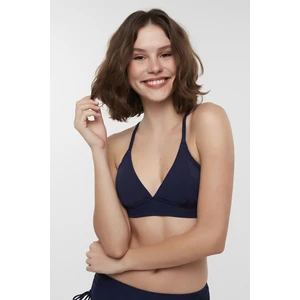Lacivert Basic Bralette Bikini Üstü