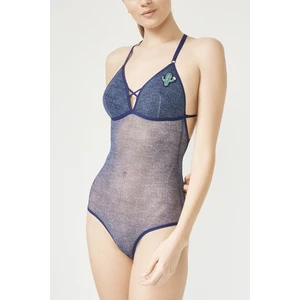Denim Flex Bodysuit