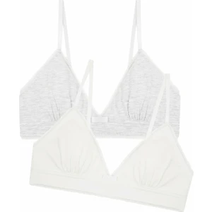 Kırık Beyaz My First Bra Melange 2'li