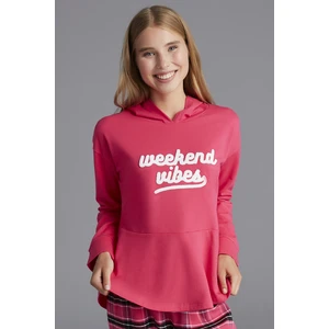 Fuşya Vibes Sweatshirt