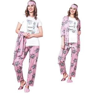 Pijama Takımı 5’li Set Süprem Kumaş Kadın