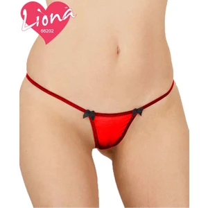 Kurdelalı Transparan Kırmızı İç Giyim