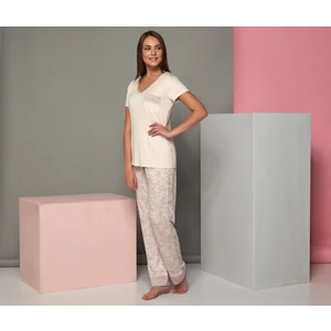 Kadın Kısa Kol Pijama Takımı
