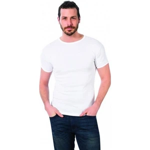 Donex 2140 Erkek Ribana O Yaka Atlet Beyaz